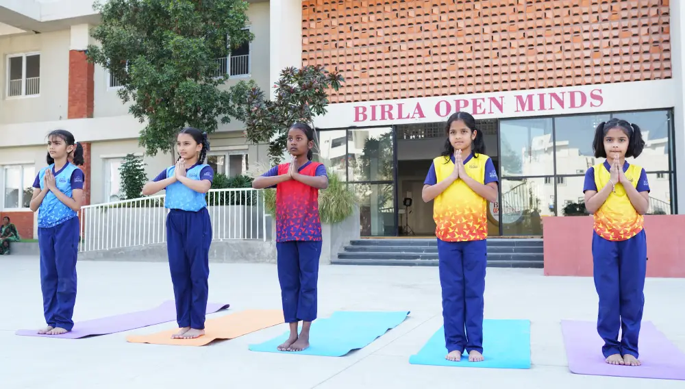 Birla Open Minds International School provides a nurturing environment wherein young children