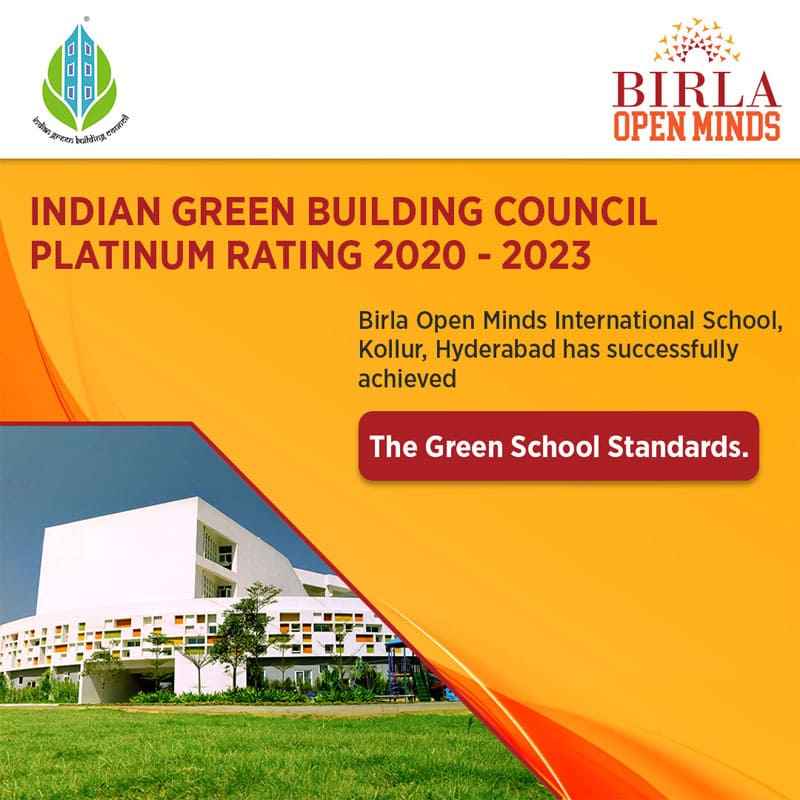 Indian Green Building Council Platinum Rating 2020 - 2023